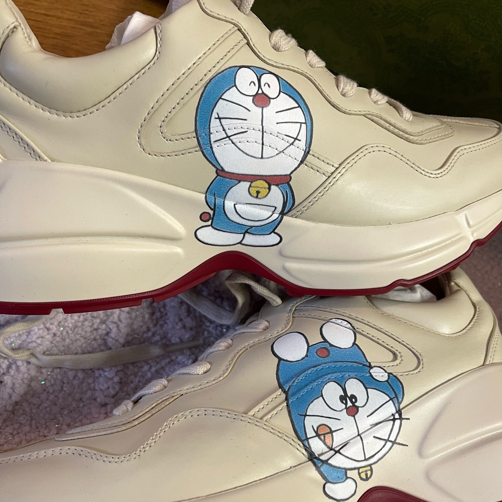 GUCCI x Doraemon Collab Rare Sneakers (Tokyo Edition) EU38